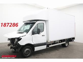 uszkodzony samochody ciężarowe Mercedes Sprinter 515 CDI 9G-Tronic LBW Bak-Klep Dhollandia Navi Bluetooth 2022/5