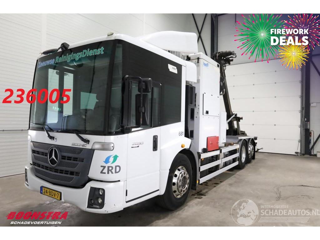 Mercedes Econic Seitenlader VDL Transilift 6X2 Euro 6 216.318 km!