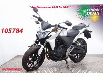 dañado motos Honda CB 500 F C-ABS Leo Vince 2015/6