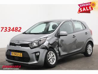 krockskadad bil auto Kia Picanto 1.0 DPi DynamicLine Airco Cruise Camera 31.547 km! 2021/1