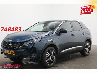 Vaurioauto  passenger cars Peugeot 3008 1.6 HYbrid 225 Blue Lease Allure Virtual Navi Cruise PDC AHK 2022/1