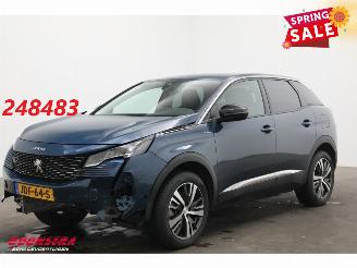 Damaged car Peugeot 3008 1.6 HYbrid 225 Blue Lease Allure Virtual Navi Cruise PDC AHK 2022/1