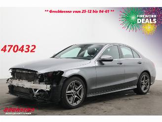 damaged passenger cars Mercedes C-klasse 200 9G-Tronic AMG Leder Navi Clima Cruise Camera SHZ 2019/2