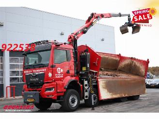 Avarii camioane MAN TGS 43.510 8X8 Widespread Palfinger Q170Z84TI Kran 62.358 km!! 2024/1
