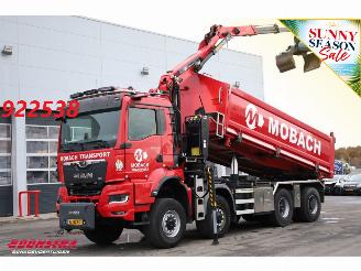 dommages camions /poids lourds MAN TGS 43.510 8X8 Widespread Palfinger Q170Z84TI Kran 62.358 km!! 2024/1