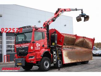 dañado camiones MAN TGS 43.510 8X8 Widespread Palfinger Q170Z84TI Kran 62.358 km!! 2024/1