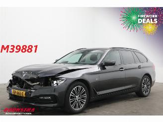 skadebil auto BMW 5-serie Touring 520i Aut. Sport-Line LED Navi Clima Cruise PDC AHK 2018/9