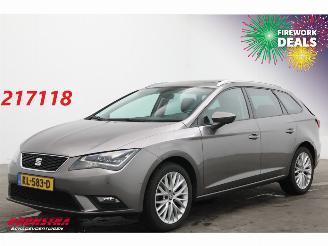 Coche accidentado Seat Leon ST 1.6 TDI Style LED Pano Navi Clima Cruise PDC AHK 2016/10