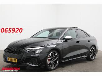 damaged passenger cars Audi S3 Limousine 2.0 TFSI quattro Pano B&O Camera Nappa ACC SHZ 2020/12