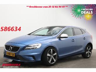 Unfallwagen Volvo V-40 1.5 T3 Aut. R-Design LED H/K Leder Navi Clima Cruise Camera SHZ PDC AHK 2019/11