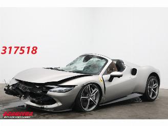 Voiture accidenté Ferrari 296 GTS 3.0 V6 JBL Memory Daytona Seats Forged Rims 360° Carbon 2025/2