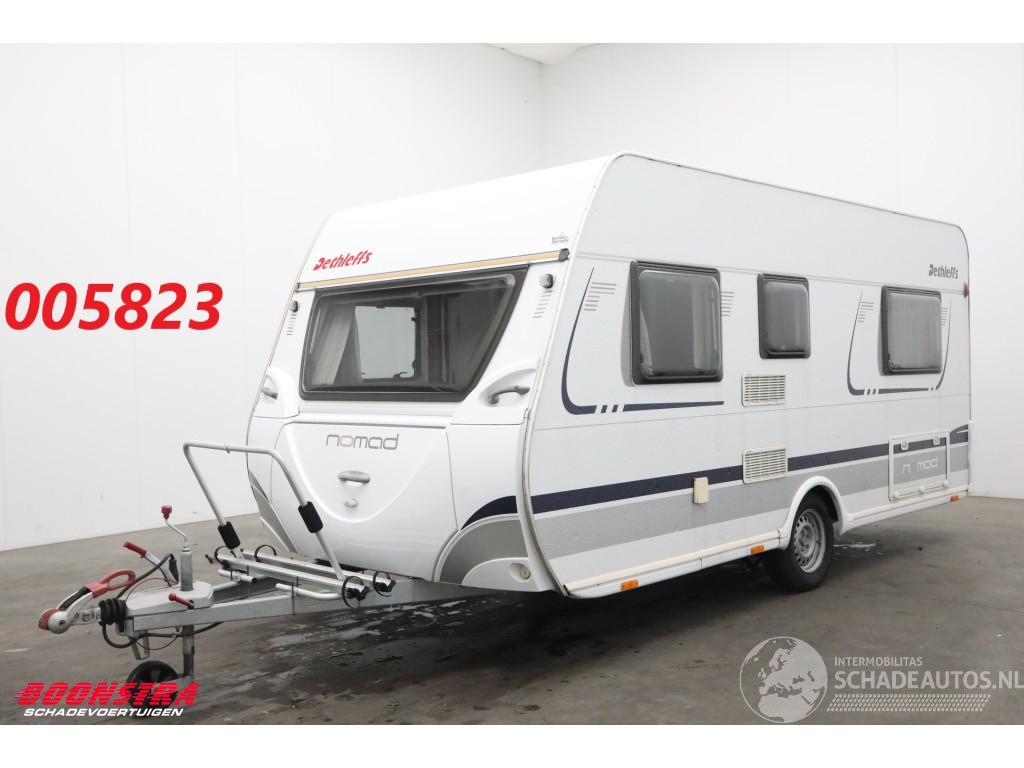 Dethleffs  Nomad 460 Rondzit Frans Bed Fietsendrager Luifel