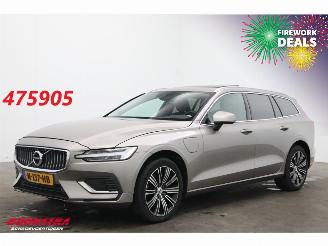 Unfallwagen Volvo V-60 2.0 T6 Recharge AWD Inscription Pano LED ACC H/K Camera LRHZ 2021/10