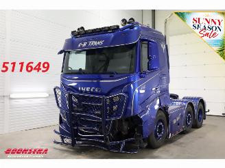 dommages camions /poids lourds Iveco S-way 530 6X2 Full Air ACC Leder Showtruck 67.003 km! 2024/7