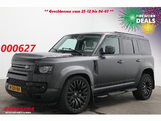 krockskadad bil auto Land Rover Defender 110 3.0 P400 HSE Pano LED ACC 360° Meridian Memory 2020/6