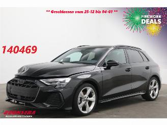 krockskadad bil auto Audi A3 Sportback 30 TFSI S-Line Aut. LED ACC Virtual SHZ PDC 13.761 km! 2025/7