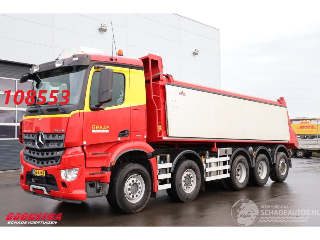 Mercedes Arocs 4744 10X4 Hyva BY 2017 390.026 km!