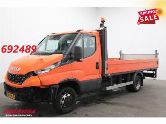 uszkodzony samochody ciężarowe Iveco Daily 35C14H Hi-Matic Pritsche Airco AHK LBW 2022/10