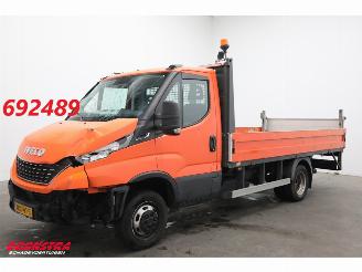 skadebil bedrijf Iveco Daily 35C14H Hi-Matic Pritsche Airco AHK LBW 2022/10