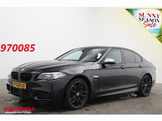 Schadeauto BMW 5-serie M550xd Diebstahlschaden Schuifdak Memory ACC H/K Leder Camera SHZ 2015/9