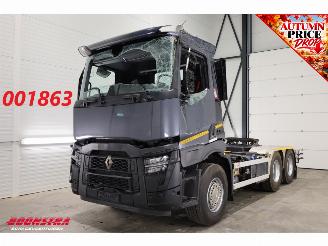 škoda nákladních automobilů Renault C 480 ACC 2X PTO Hydrauliek AJK Kip / Schiebe 6X4 144.786 km! 2023/4