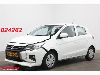 krockskadad bil auto Mitsubishi Space-star 1.2 Connect+ Bluetooth Airco 9.195 km! 2024/3