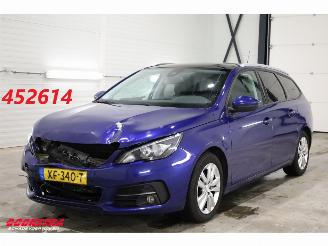 Voiture accidenté Peugeot 308 SW 1.5 BlueHDi Active Pano Leder Navi Clima Cruise PDC 104.203 km! 2019/2