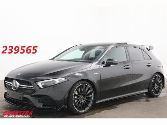 krockskadad bil auto Mercedes A-klasse 35 AMG 4MATIC Aero LED ACC HUD Burmester Memory SHZ Camera 2020/9