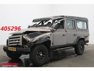 dañado vehículos comerciales Landrover Defender 2.4 TD HT 110" E 4WD 6-Pers Leder Airco AHK 2011/8