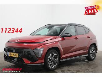 krockskadad bil auto Hyundai Kona 1.6 GDI HEV N-Line LED ACC Bose 360° Memory Ventilatie LRHZ AHK 10.012 km! 2025/3