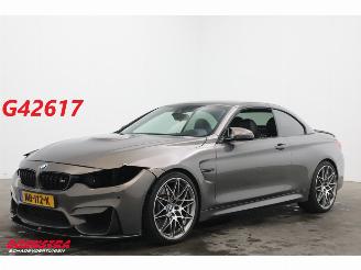 skadebil auto BMW 4-serie Cabrio M4 Competition H/K Memory HUD 360° Carbon 2017/1