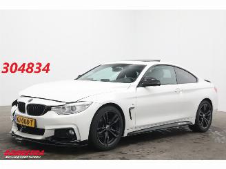 uszkodzony samochody osobowe BMW 4-serie Coupé 420i Aut. M-Sport Schuifdak BiXenon Navi Clima Cruise SHZ 175.242 km! 2015/6
