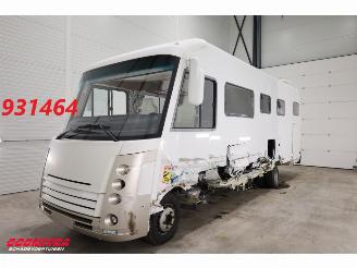 danneggiata camper Niesmann+Bischoff  Flair 800 ILW 70C20 Aut. Lucht Leder Dakairco Solar TV Hefbed 2014/7