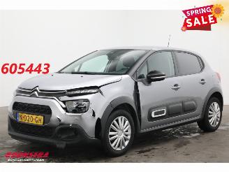 uszkodzony samochody osobowe Citroën C3 1.2 PureTech Feel Navi Clima Cruise PDC 62.639 km! 2021/10
