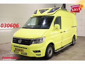occasione veicoli commerciali Volkswagen Crafter 2.0 TDI 175 PK DSG Ambulance RTW Lucht 2X Schuifdeur LED Leder Airco Cruise PDC 2019/11