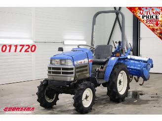 skadebil machine Iseki  TM15 11 KW Minitraktor + Frees 419 Uur 2002