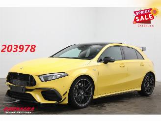 Schadeauto Mercedes A-klasse AMG 45 4MATIC+ Pano LED ACC Burmester 360° SHZ 2020/11