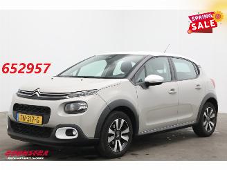 krockskadad bil auto Citroën C3 1.2 PureTech S&S Shine Navi Clima Cruise Camera PDC 76.176 km! 2018/9