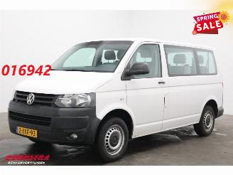 voitures fourgonnettes/vécules utilitaires Volkswagen Transporter T5 Kombi 2.0 TDI L1-H1 Trendline 9-Pers. Airco 2014/8
