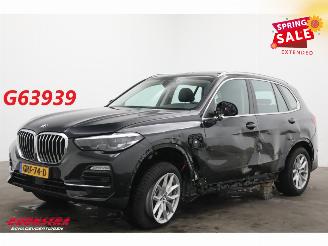 krockskadad bil auto BMW X5 xDrive45e Executive Pano LED ACC H/K Camera LRHZ AHK 2021/5