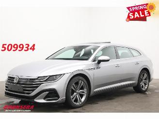 skadebil auto Volkswagen Arteon 1.4 TSI eHybrid R-Line Pano LED ACC Leder Memory 360° AHK 2022/7