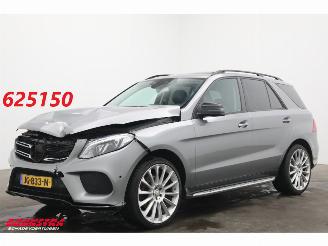 uszkodzony samochody osobowe Mercedes GLE 350 d 4MATIC AMG Schuifdak Lucht Leder ACC LED Camera AHK 2015/9