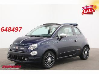 Damaged car Fiat 500C 1.2 Riva Leder Navi Airco PDC 2017/1