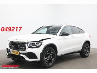 krockskadad bil auto Mercedes GLC Coupé 300e 4MATIC AMG Pano LED Memory Camera SHZ 2022/2
