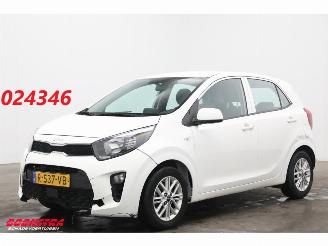 krockskadad bil auto Kia Picanto 1.0 DPi DynamicLine Airco Cruise Camera 46.394 km! 2022/12