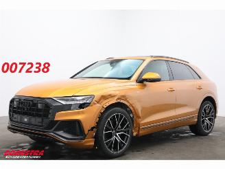 Schadeauto Audi Q8 55 TFSI e Quattro S-Line Pano LED ACC B&O HUD 360° Lucht AHK 2023/2