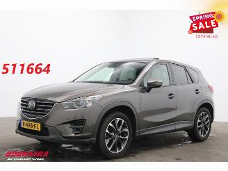 skadebil auto Mazda CX-5 2.5 SkyActiv-G 192 GT-M 4WD Aut. Schuifdak Leder Bose ACC AHK 2016/8