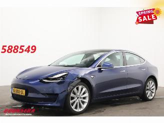 skadebil auto Tesla Model 3 Standard RWD Plus 60 kWh Pano LED ACC Leder Camera 2019/12