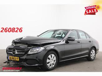 Unfallwagen Mercedes C-klasse 200 CDI 7G-Tronic LED Navi Clima Cruise SHZ PDC AHK 131.972 km! 2017/2
