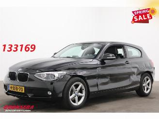 Voiture accidenté BMW 1-serie 116d Leder Bixenon Navi Airco Cruise SHZ PDC 2014/7